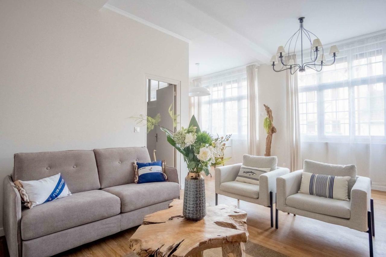 Elegant Appartement En Plein Coeur De Cabourg - Les Locations De Proust Exteriör bild